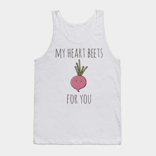 My Heart Beets For You Tank Top